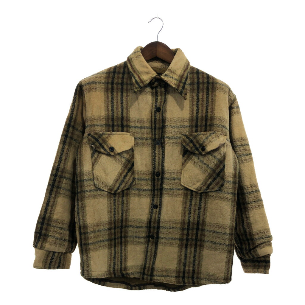 楽天市場】70年代 John Blair オープンカラー シャツジャケット