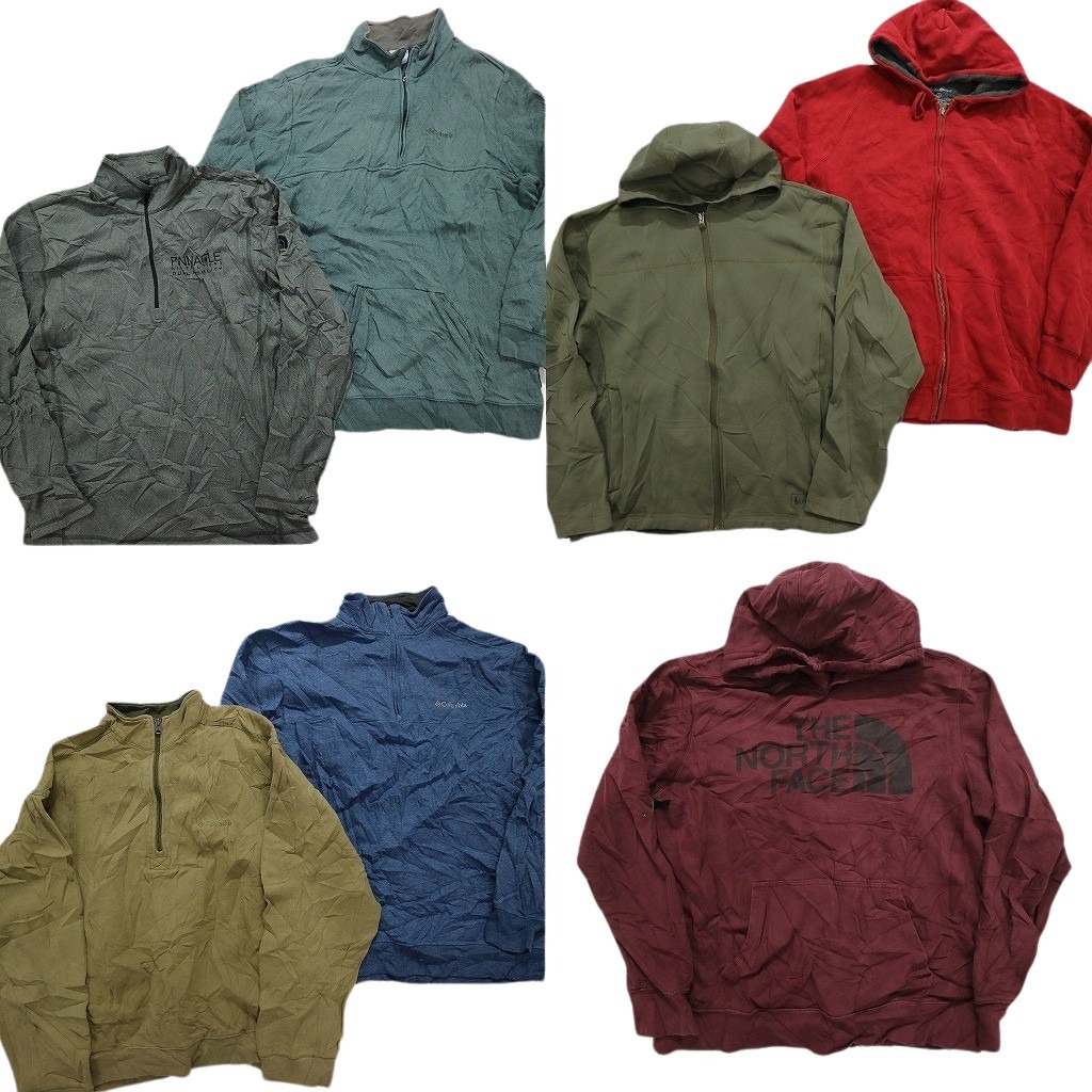 【楽天市場】古着卸 まとめ売り ブランドMIX スウェット 8セット (メンズ L ) ノースフェイス コロンビア SW16 MR3117