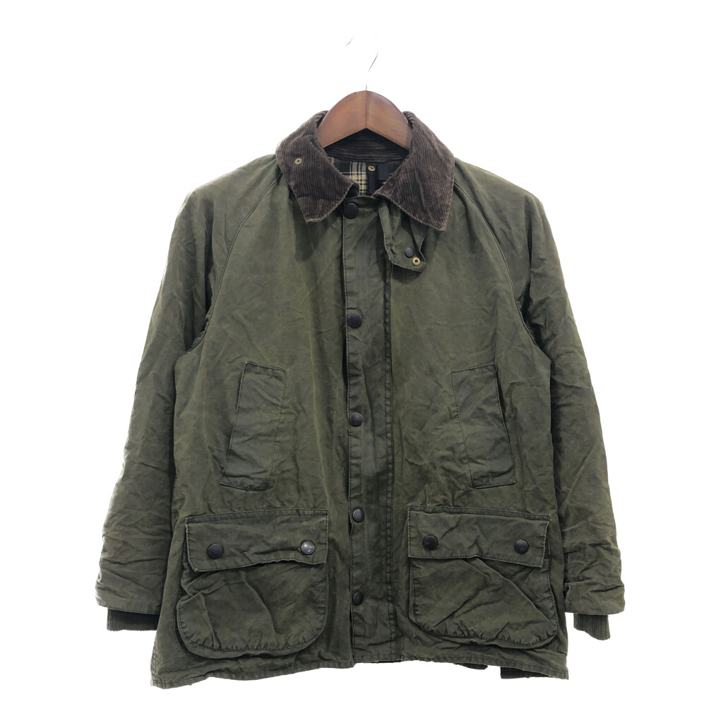 dogwood【新品未使用‼️】 オイルドジャケット オリーブ 楽天市場】Barbour バブアー BEDALEビデイル オイルドジャケット