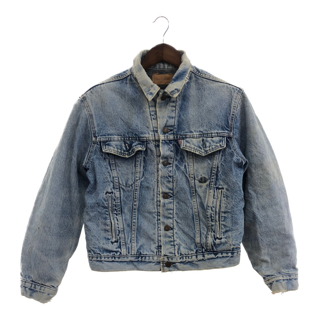 楽天市場】90's Levi's 70417 Flannel Lined Denim Jacket (90