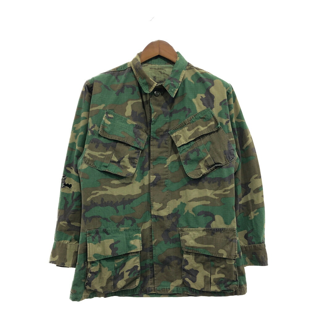 極美品　70s 米軍ベトナムTCU ジャングルファティーグジャケット X-S 極美品 70s 米軍ベトナムTCU ジャングルファティーグジャケット