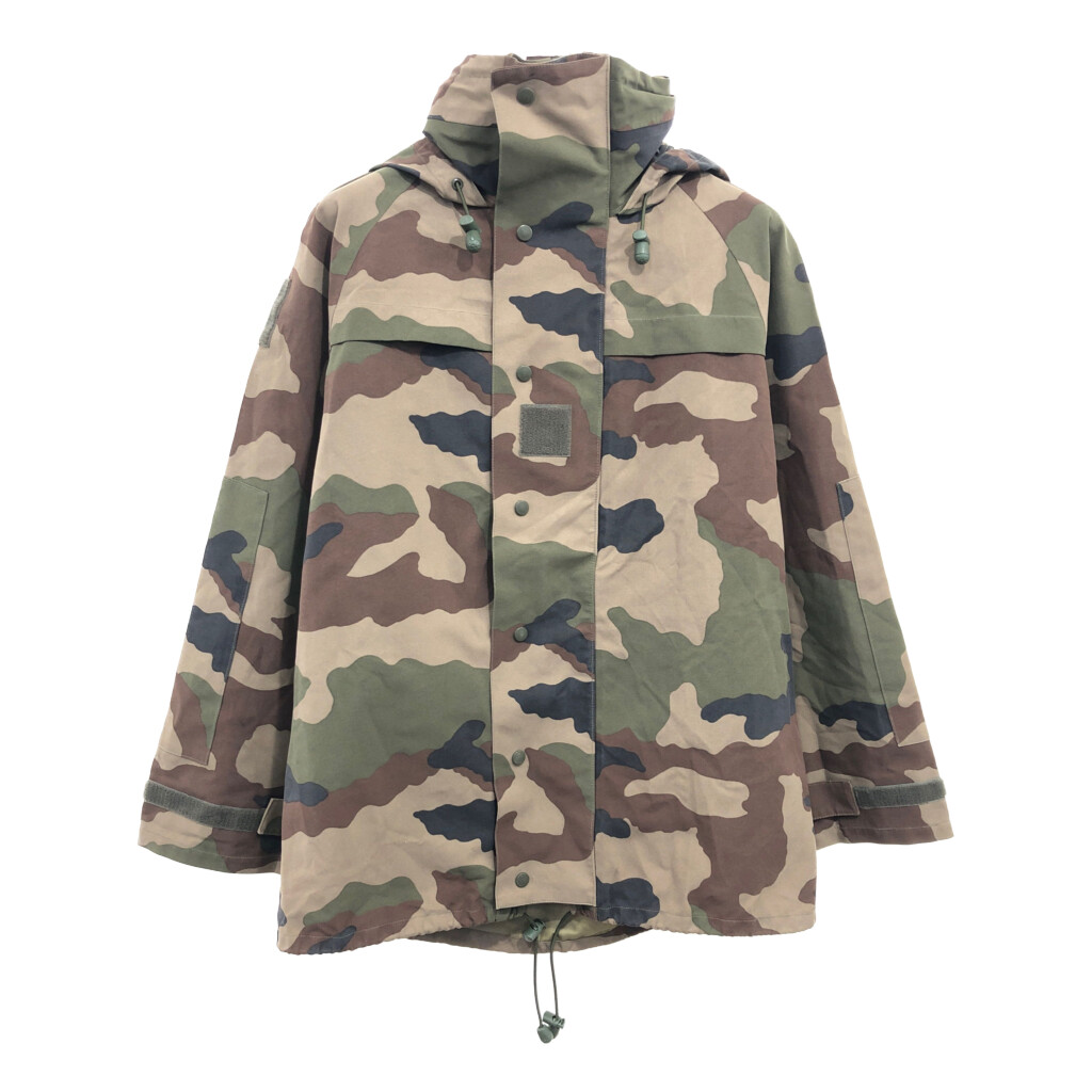00年代 フランス軍 CCEカモ GORE-TEX ゴアテックスジャケット ミリタリー ユーロ (メンズ 104L) 中古 古着 P7265｜YAMAHISA USEDCLOTHINGSHOP 9,837円