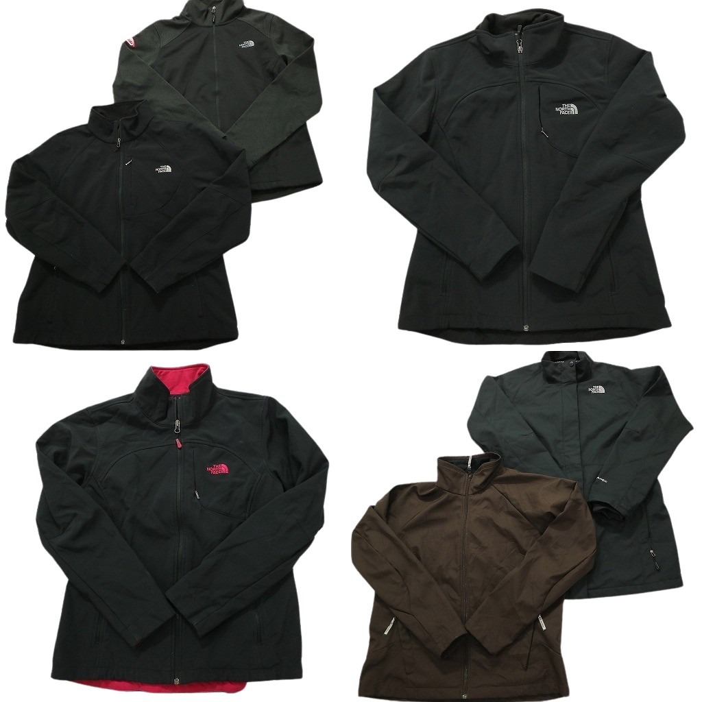 【楽天市場】古着卸 まとめ売り ブランドMIX ジャケット 6枚セット (レディース L /XL /2XL ) ソフトシェル ノースフェイス