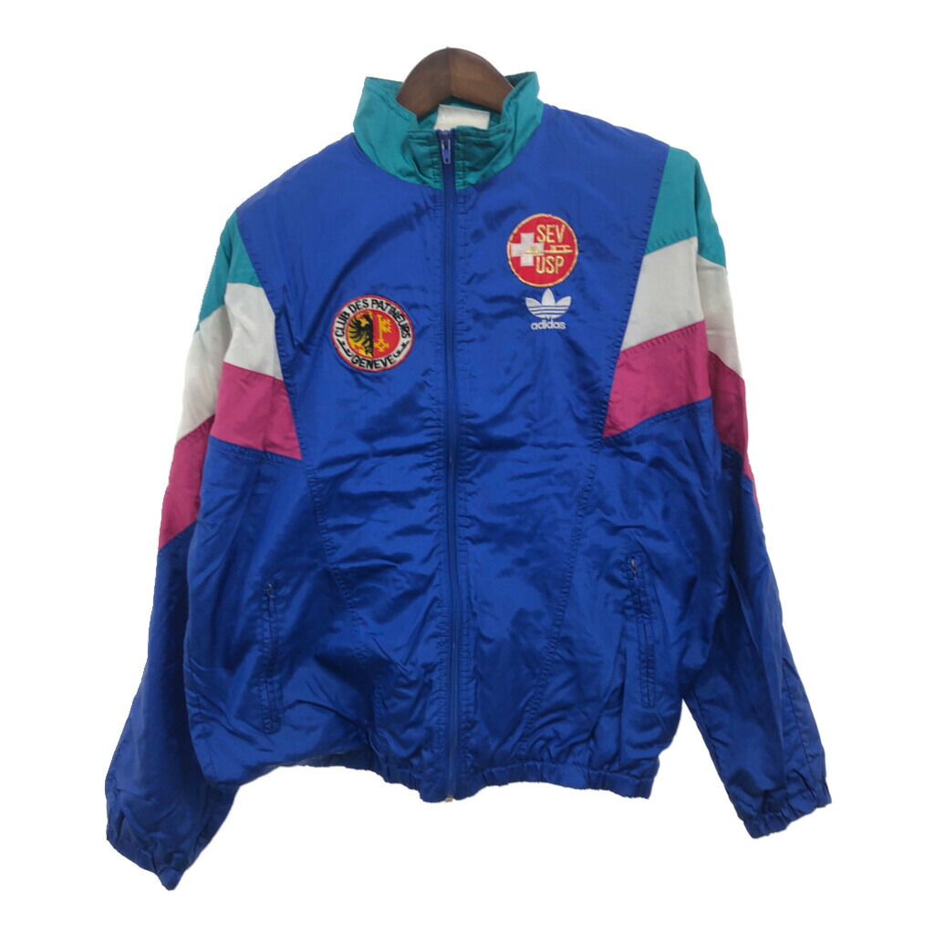 『adidas』アディダス (L) ナイロン トラックジャケット adidas ナイロンジャケット SST ボンデッドトラックトップ