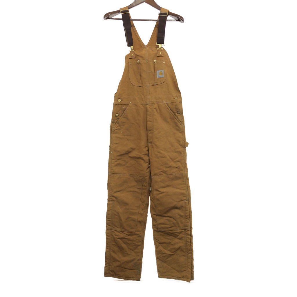 カーハート　オーバーオール　38　ダークブラウン　ダブルニー　ダック 楽天市場】70年代 USA製 Carhartt カーハート ダック ダブルニー