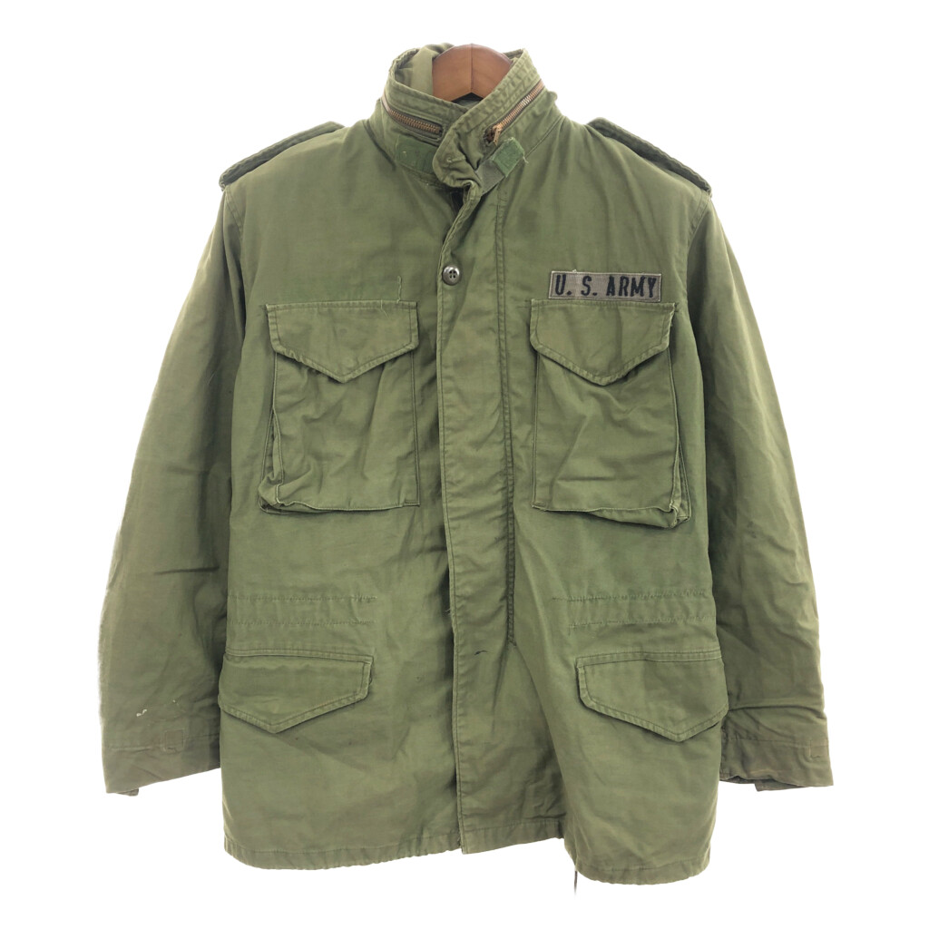 楽天市場】80年代 米軍実物 U.S.ARMY M-65 フィールドジャケット 3rd