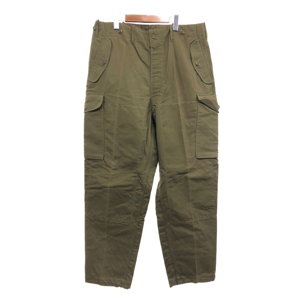 カナダ軍/民間品 MK3 ミリタリーカーゴパンツ 古着/実寸W30L29 カナダ軍/民間品 MK3 ミリタリーカーゴパンツ 古着/実寸W30L29