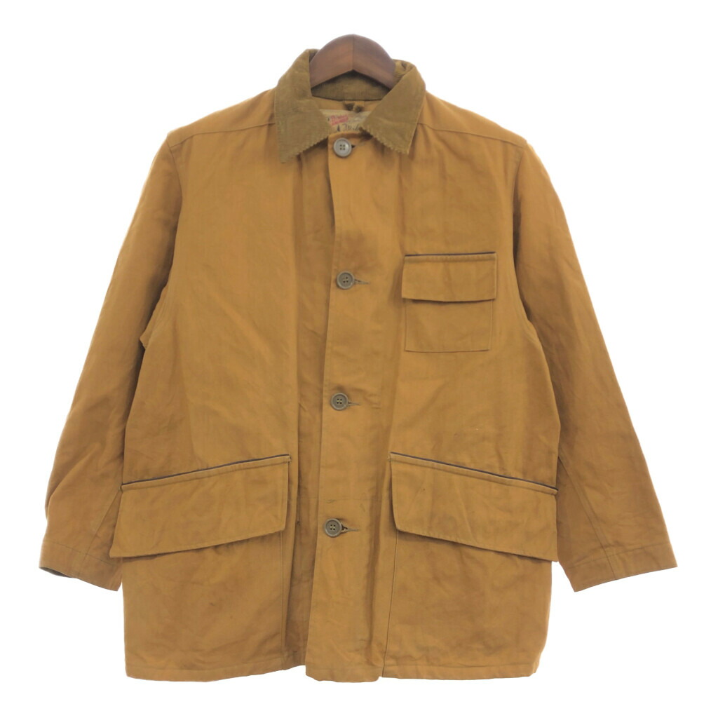 希少　50s USA製 ビンテージ duxbak ハンティング ジャケット 50s Duxbak ダック地 ハンティングジャケット 茶 - Sixpacjoe