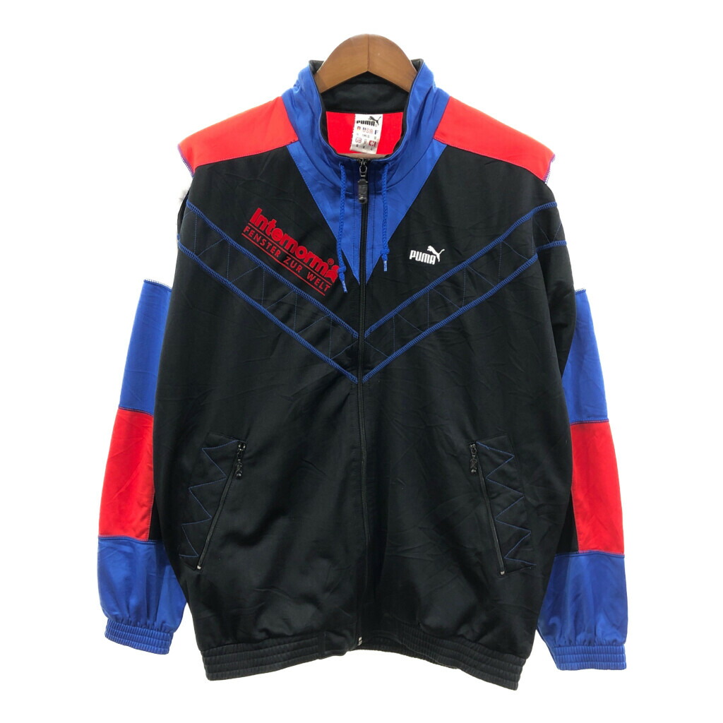 楽天市場】【中古】プーマ PUMA ジャージ 黒赤 メンズ 57627 56