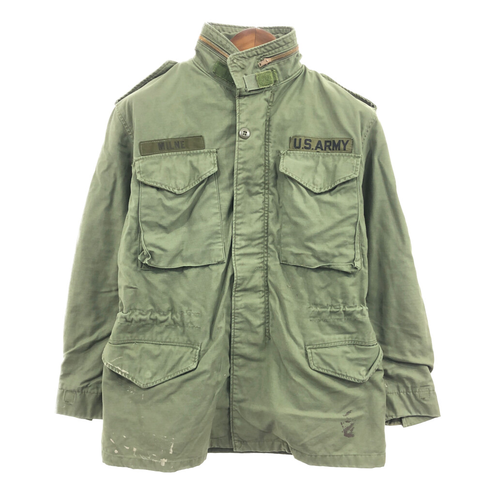 楽天市場】80年代 米軍実物 U.S.ARMY M-65 フィールドジャケット 3rd