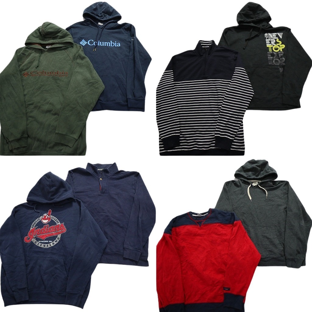 【楽天市場】古着卸 まとめ売り ブランドMIX スウェット 8枚セット (メンズ L /XL ) ノースフェイス コロンビア チャップス