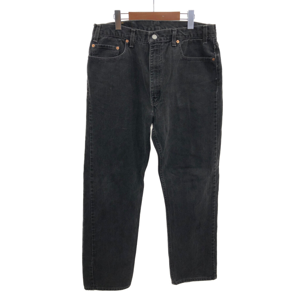 90年代 Levi's リーバイス 505 デニムパンツ アメカジ ブラック (メンズ W38 L32) 中古 古着 Q3433