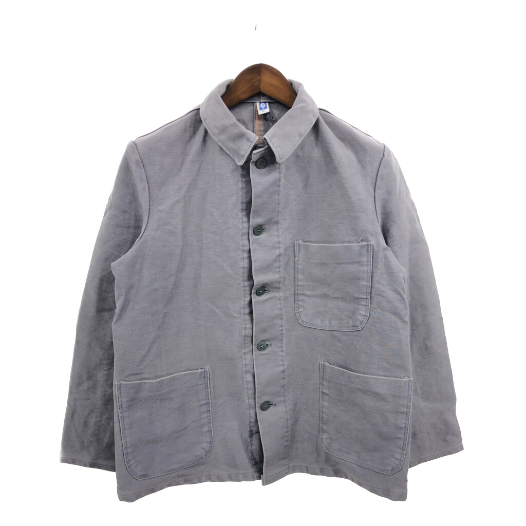 40s PULLMAN ヴィンテージ ワークジャケット バンドカラー 楽天市場】古着 Joannes Marchand 40s ヴィンテージ フランス製