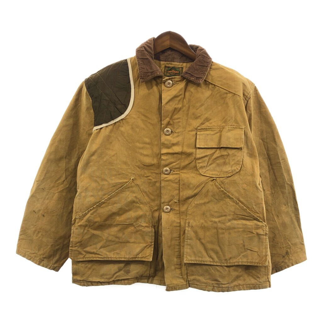 SAFTBAK サフトバック 70s ヴィンテージ ハンティング パンツ キャメル ダック メンズ main image 1