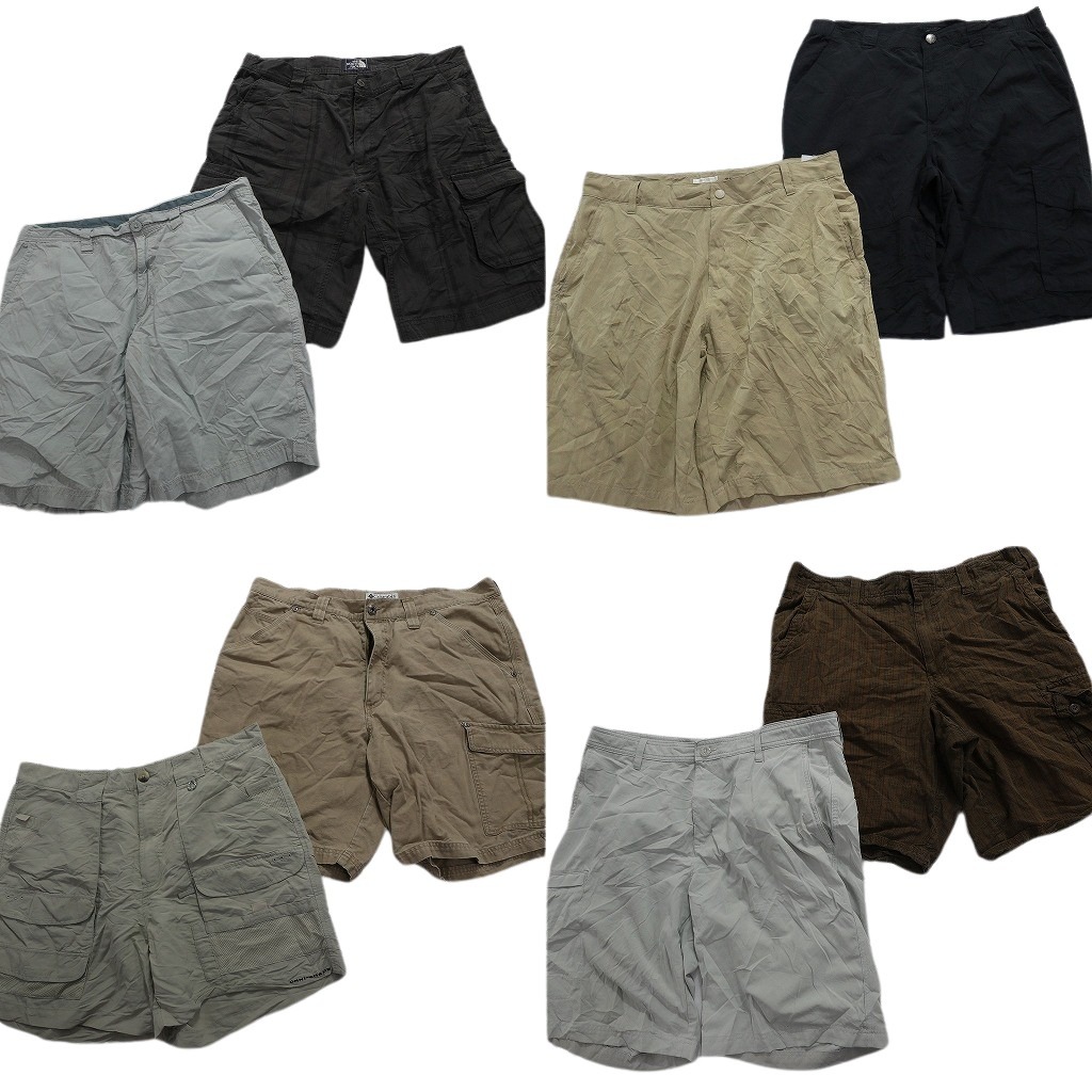 【楽天市場】古着卸 まとめ売り アウトドアブランドMIX ショートパンツ 8枚セット (メンズ 36 ) ノースフェイスコロンビア