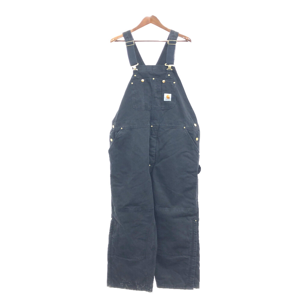 W46 L30 Carhartt ダブルニー ダック生地 ビッグ オーバーオール 楽天市場】00年代 Carhartt カーハート ダック ダブルニー ビブ