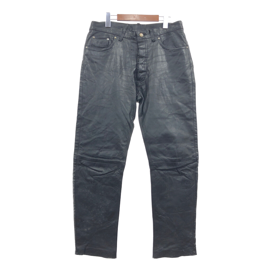 楽天市場】【中古】古着 スウェード 革パン レザーパンツ ブーツカット