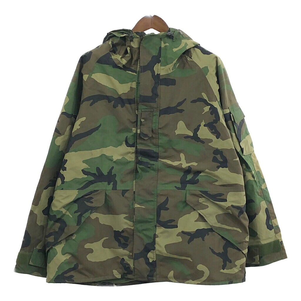 00年代 米軍実物 U.S.ARMY ECWCS GEN1 GORE-TEX パーカージャケット ミリタリー ウッドランドカモ (メンズ X-LARGE REG) 中古 古着 Q5080|YAMAHISA USEDCLOTHINGSHOP