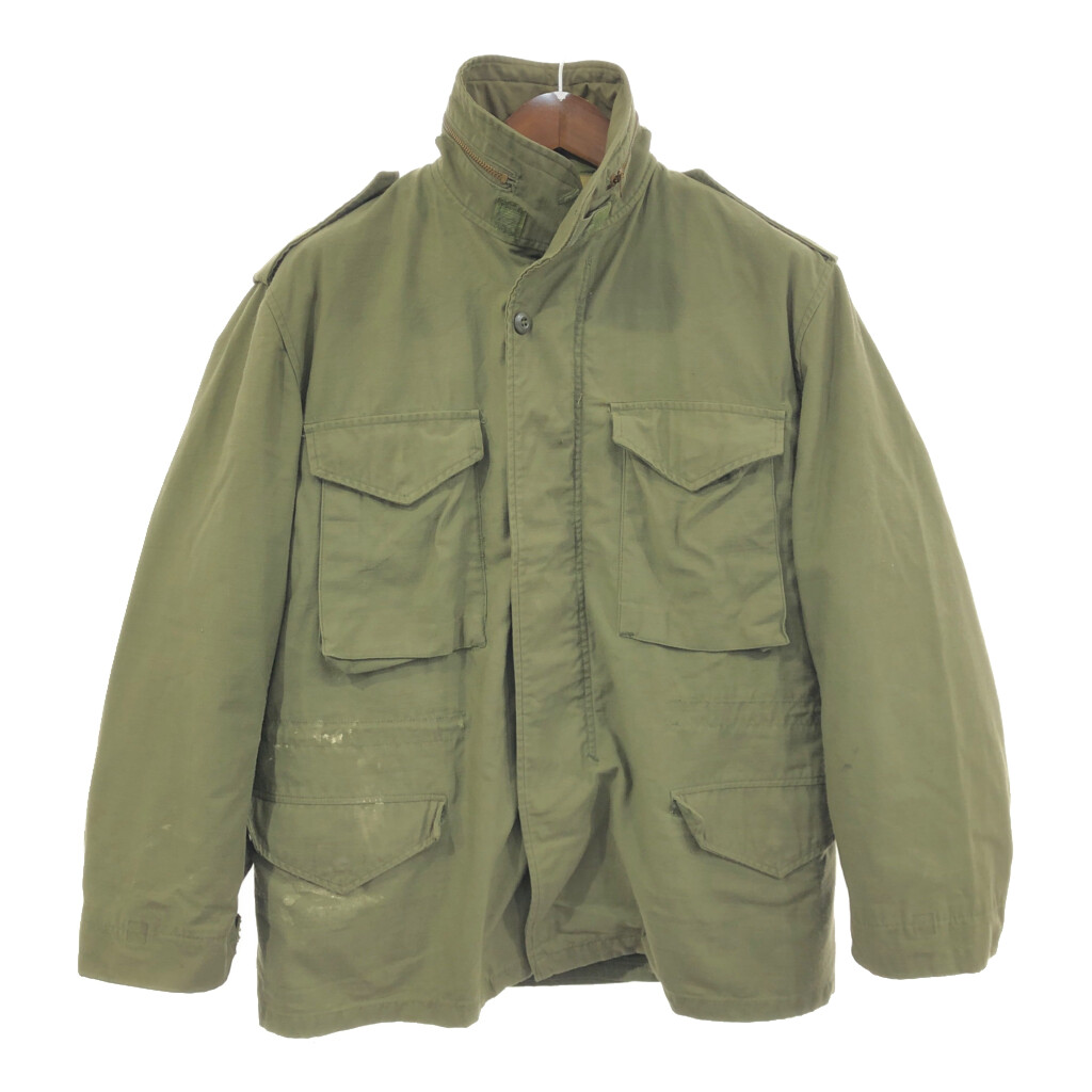 楽天市場】70s US ARMY 米軍実物 M-65 フィールド ジャケット S-R 3rd