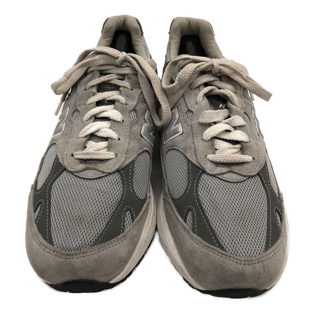 USA製 NEW BALANCE ニューバランス 993 スニーカー ライトグレー (メンズ 29cm) 中古 古着 KA0983