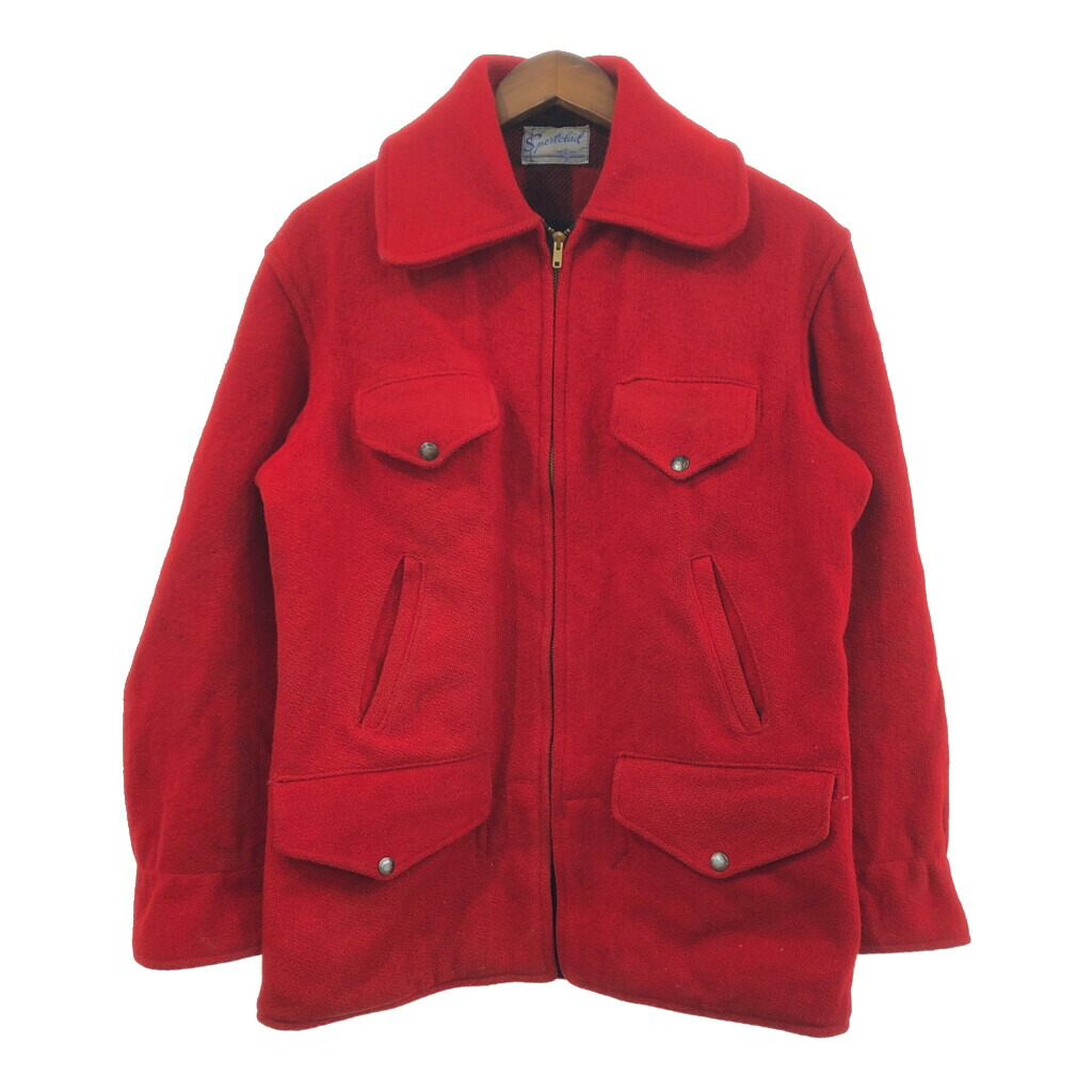 50's KING O WEAR ビンテージウールジャケット スポーツジャケット 50's KING-O-WEAR ウールスポーツジャケット ブラック 実寸(46位