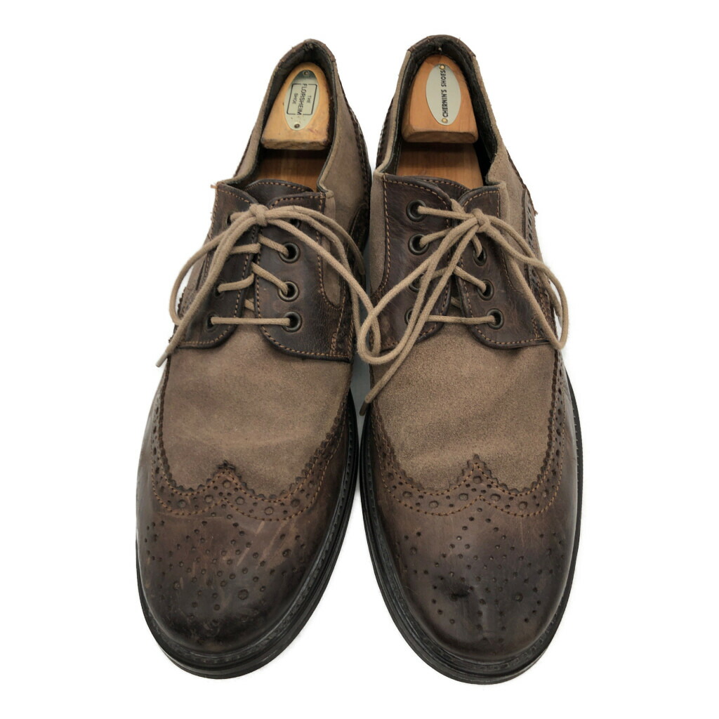 Jhonston&Murphy レザーシューズ ウイングチップ 9 1/2 M 楽天市場】ジョンストン&マーフィー ウィングチップ