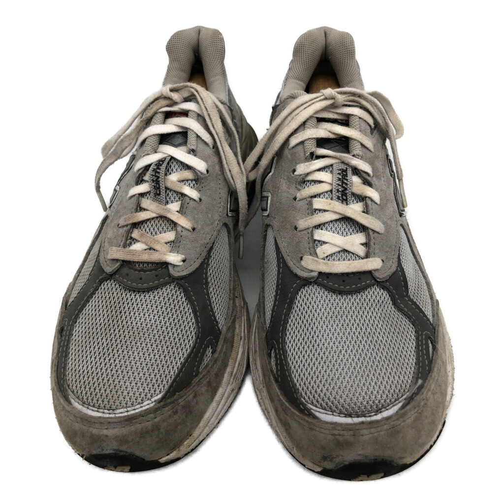 NEW BALANCE ニューバランス 990 v3 スニーカー グレー (メンズ 10) 中古 古着 KA1016