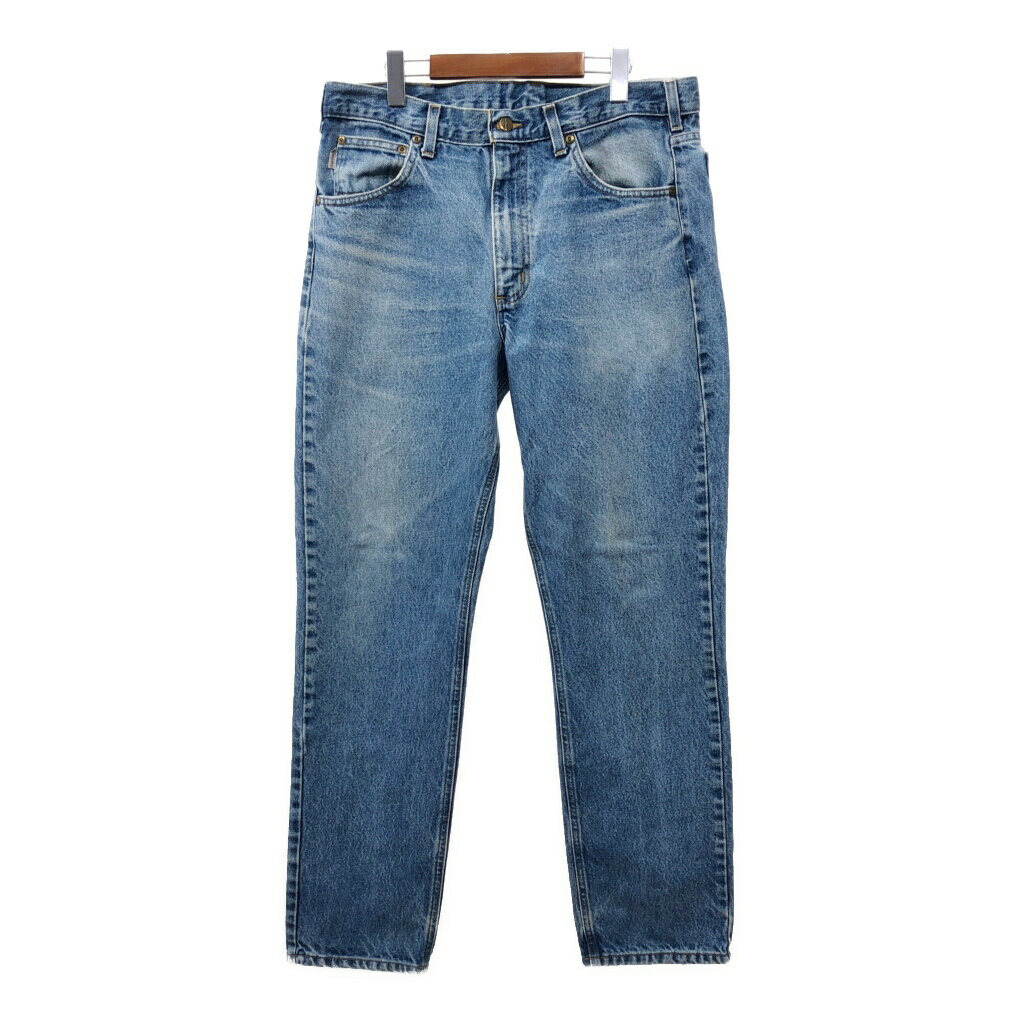 【2000年代グッドストレート】carharttブルーデニム古着ストリート30 s0975-1.jpg