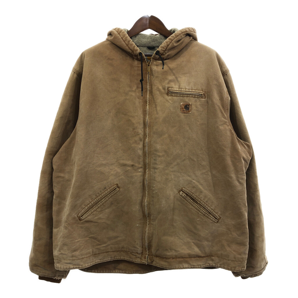 carhartt デトロイトジャケット　古着 00s USA製 carhartt デトロイト ジャケット J01 フェード