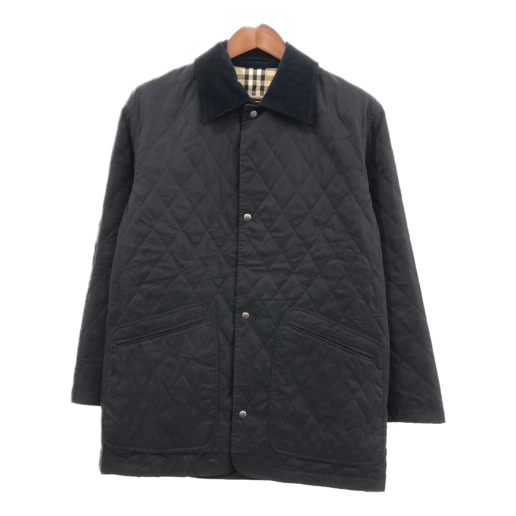 Burberry キルティングジャケット BLK M相当 バーバリー BURBERRY - バーバリー BURBERRY ジャケット ダイヤキルティング