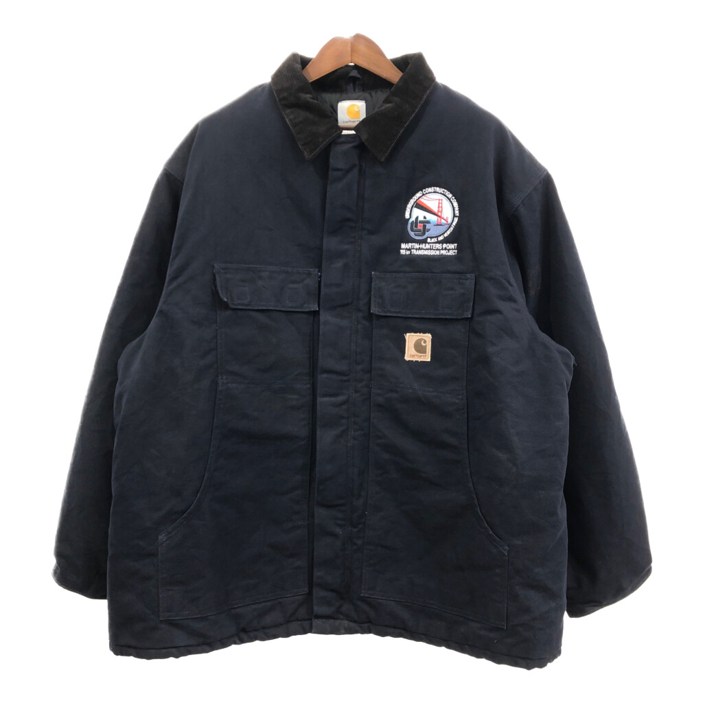 90s USA製 carhartt デニムジャケット トラッカージャケット L 90s USA製 carhartt デニムジャケット トラッカージャケット L