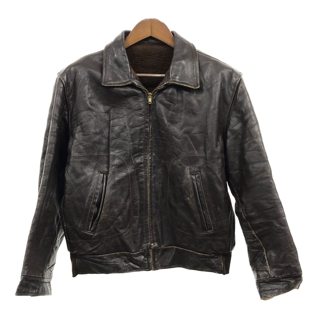 楽天市場】40～50年代 USA製 knopf sportswear ヌバックレザー