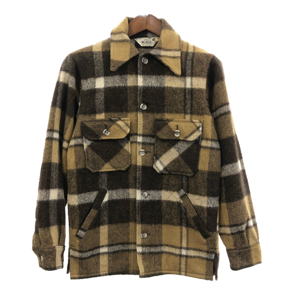楽天市場】70s ヴィンテージ ウールリッチ WOOLRICH チェック柄 ウール