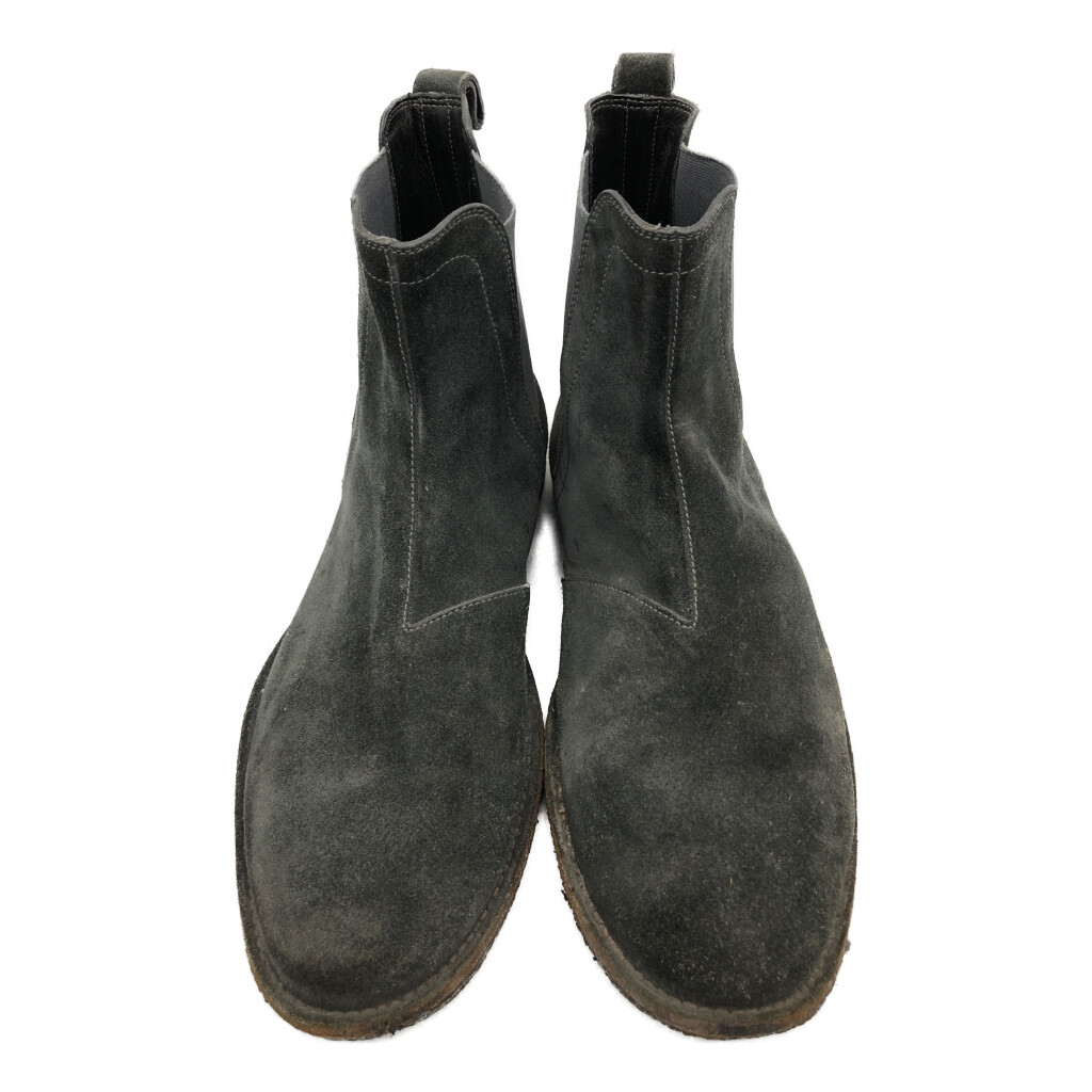 BOTTEGA VENETA◇サイドゴアブーツ/41/NVY/スウェード