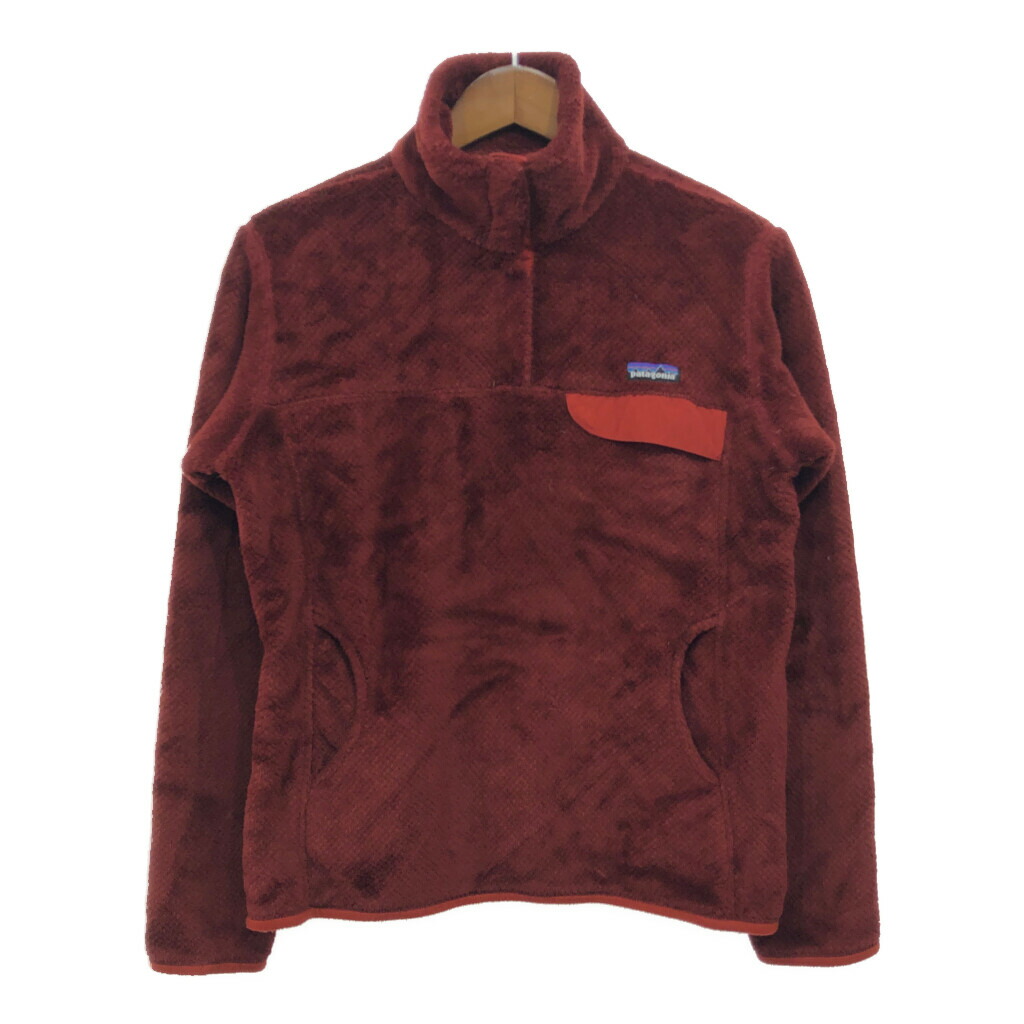 Patagonia パタゴニア/ プルオーバーフリースジャケット ピンク USA製/S/レディースインナー/BCランク/78【中古】 Patagonia パタゴニア/ プルオーバーフリースジャケット ピンク