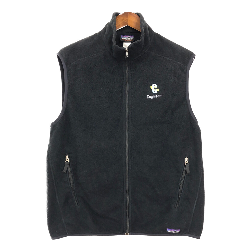【パタゴニア】フリースベスト　シンチラ　黒　L 15年製　美品　f patagonia パタゴニア フリース ベスト シンチラ フリース