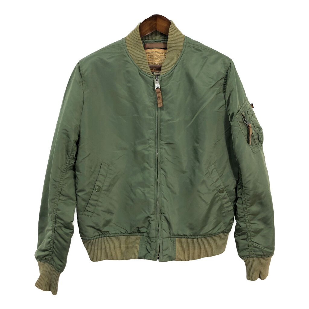 アルファインダストリーズ　m-43 ミリタリージャケット　カーキ　チンストラップ 大きいサイズ メンズ ALPHA INDUSTRIES INC (アルファ