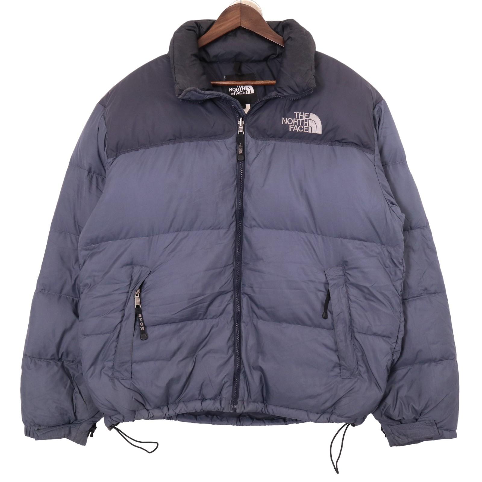 THE NORTH FACE ノースフェイス Nuptse ヌプシ ジャケット アウトドア グレー (メンズ L) 中古 古着 A0279｜YAMAHISA USEDCLOTHINGSHOP