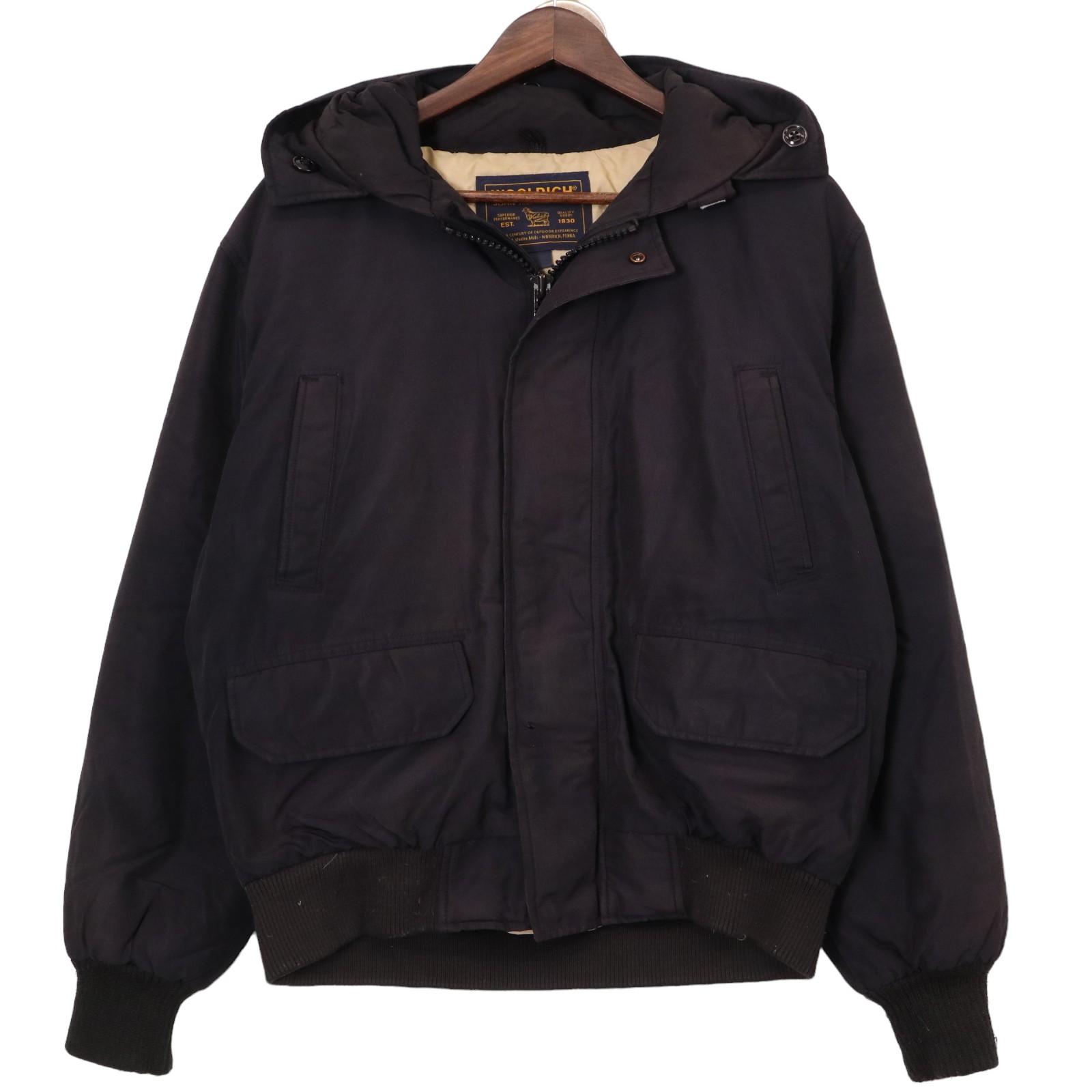 WOOLRICH ウールリッチ アークティックパーカー ダウンジャケット ブラック (メンズ S) 中古 古着 A0302