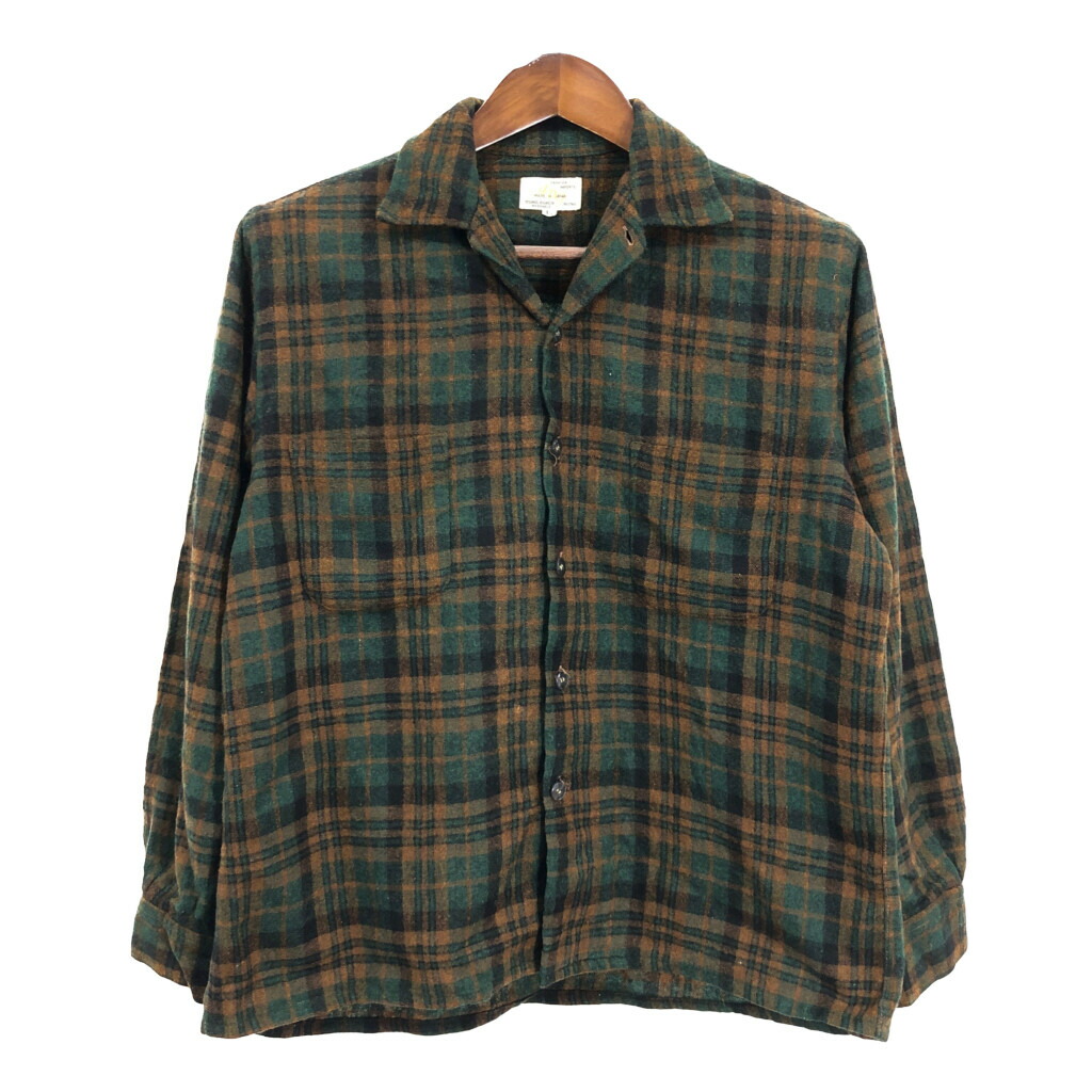 楽天市場】50年代 Botany オープンカラー ウールシャツ ボックス