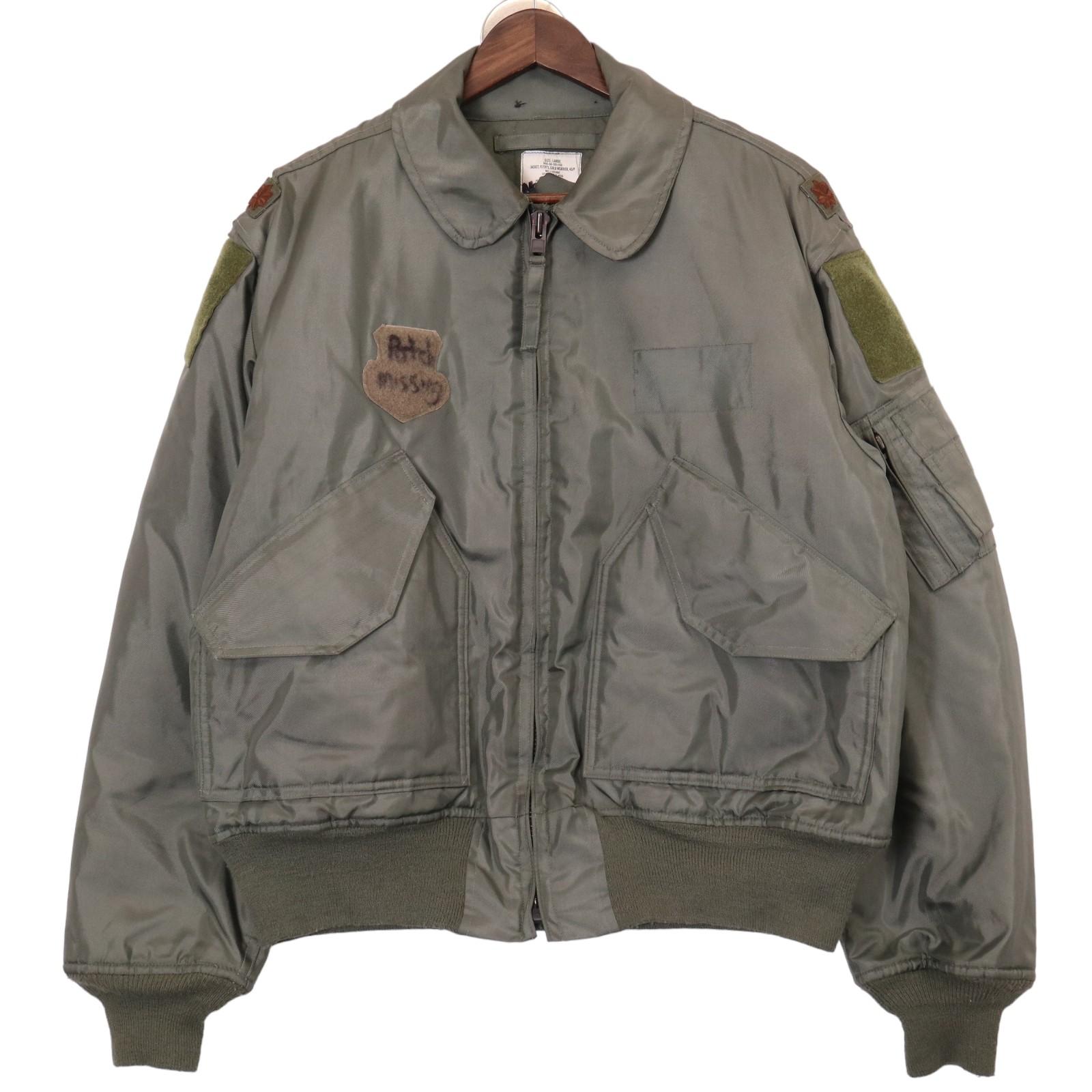 楽天市場】90年代 米軍実物 U.S.AIRFORCE CWU-45/P フライトジャケット