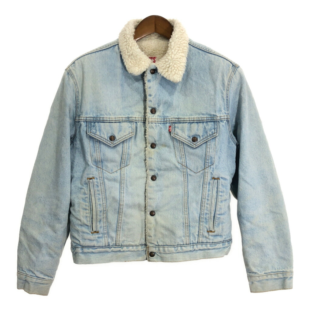 楽天市場】80's Levi's Denim Boa Jacket (80年代 リーバイス