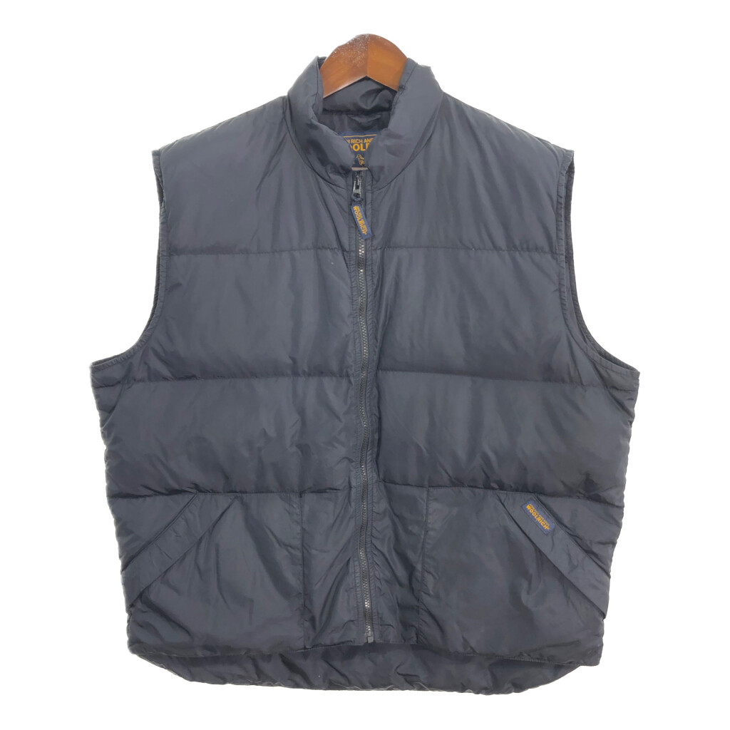 Woolrich ダウンベスト 80s 白タグ 70s〜80s【USA製】ウールリッチ 白タグ ダウンベスト ネイビー