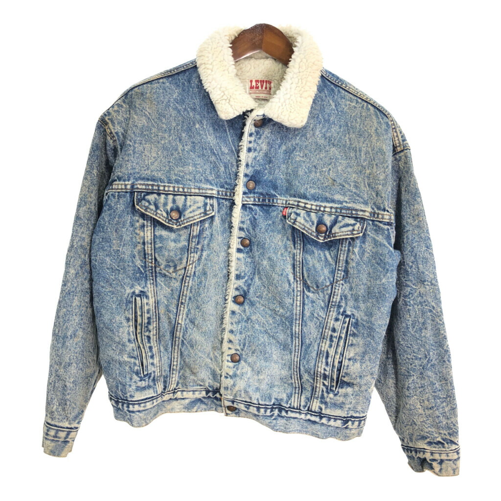 楽天市場】70's Levi's Denim Boa Jacket (70年代 リーバイス