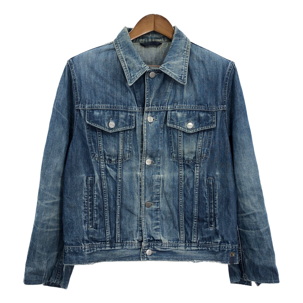 KENZO デニムジャケット 楽天市場】【中古】KENZO 90S デニムジャケット KHJ-109