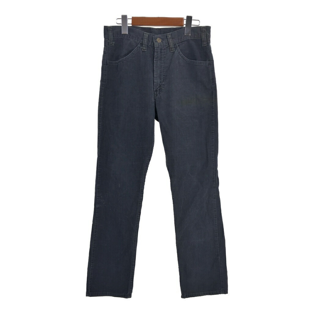 【楽天市場】70年代 USA製 Levi's リーバイス 519-1517 コーデュロイパンツ アメカジ ネイビー (メンズ W30 L32) 中古  古着 Q0885 : YAMAHISA USEDCLOTHINGSHOP