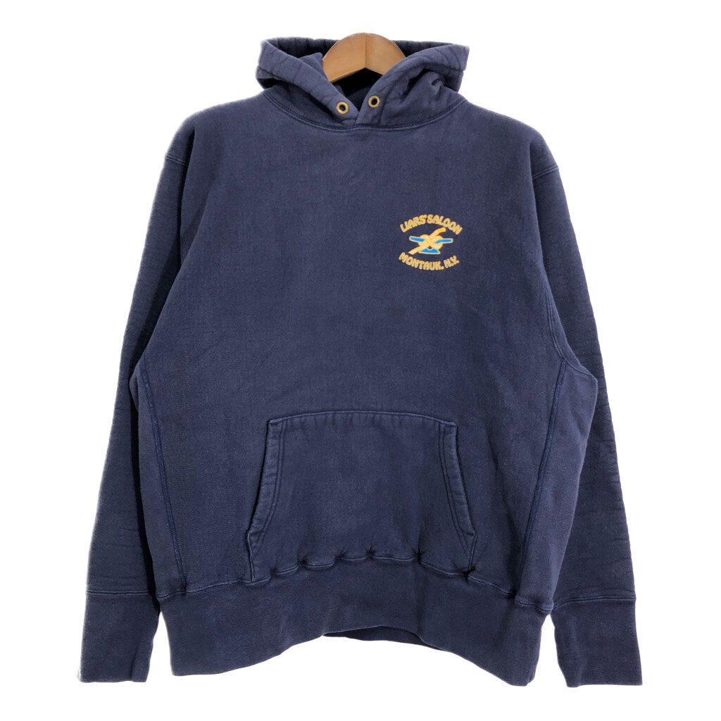 90s USA製CAMBERキャンバープリントスウェット ブラック サイズXL f060507-03_1.jpg