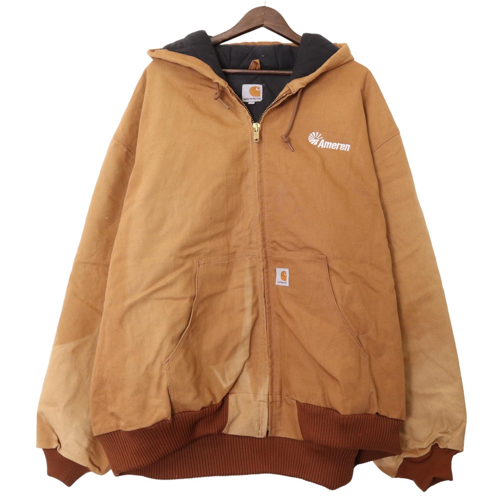 楽天市場】Carhartt カーハート アクティブジャケット ワーク ブラウン