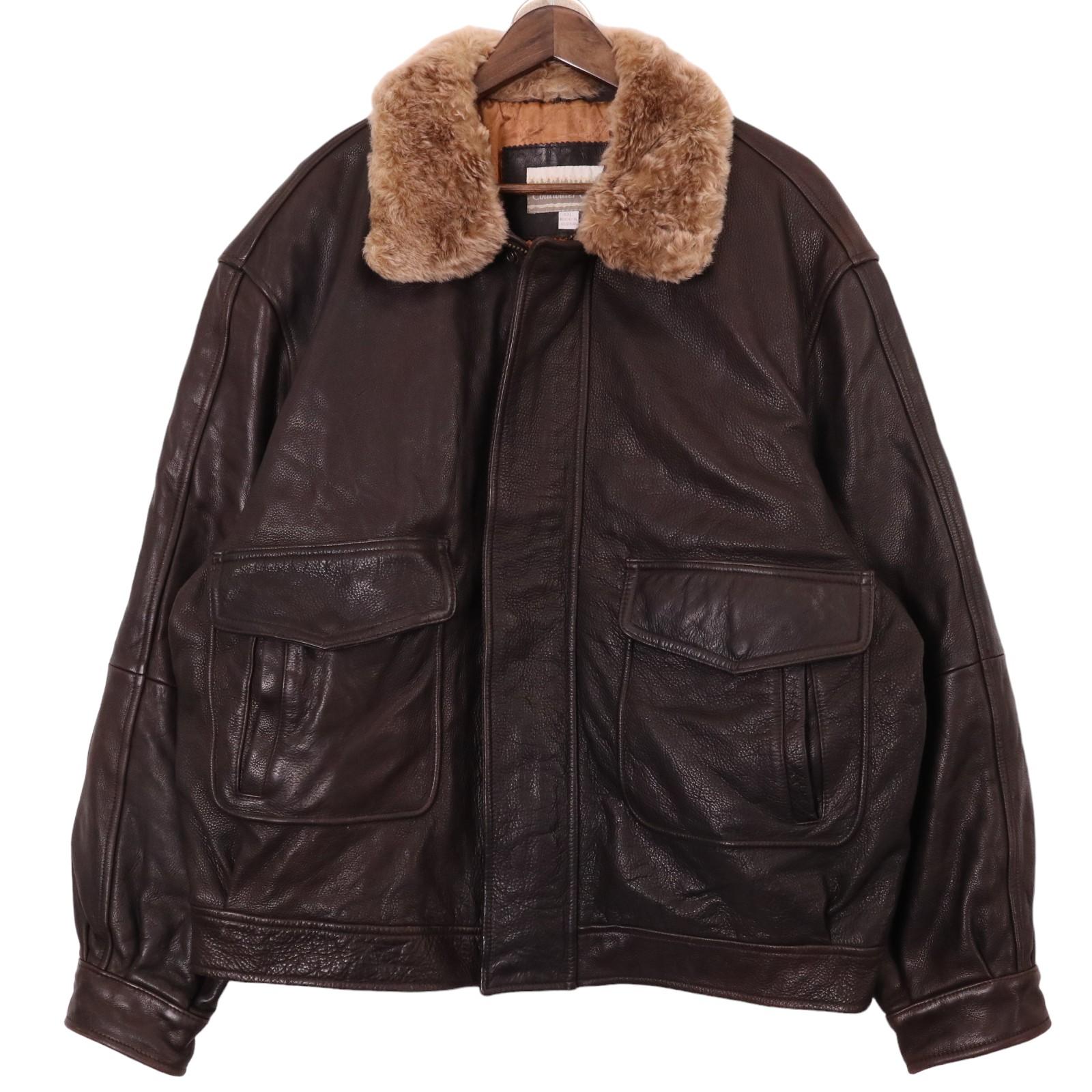 楽天市場】80年代 USA製 COOPER G-1 フライトレザージャケット 防寒