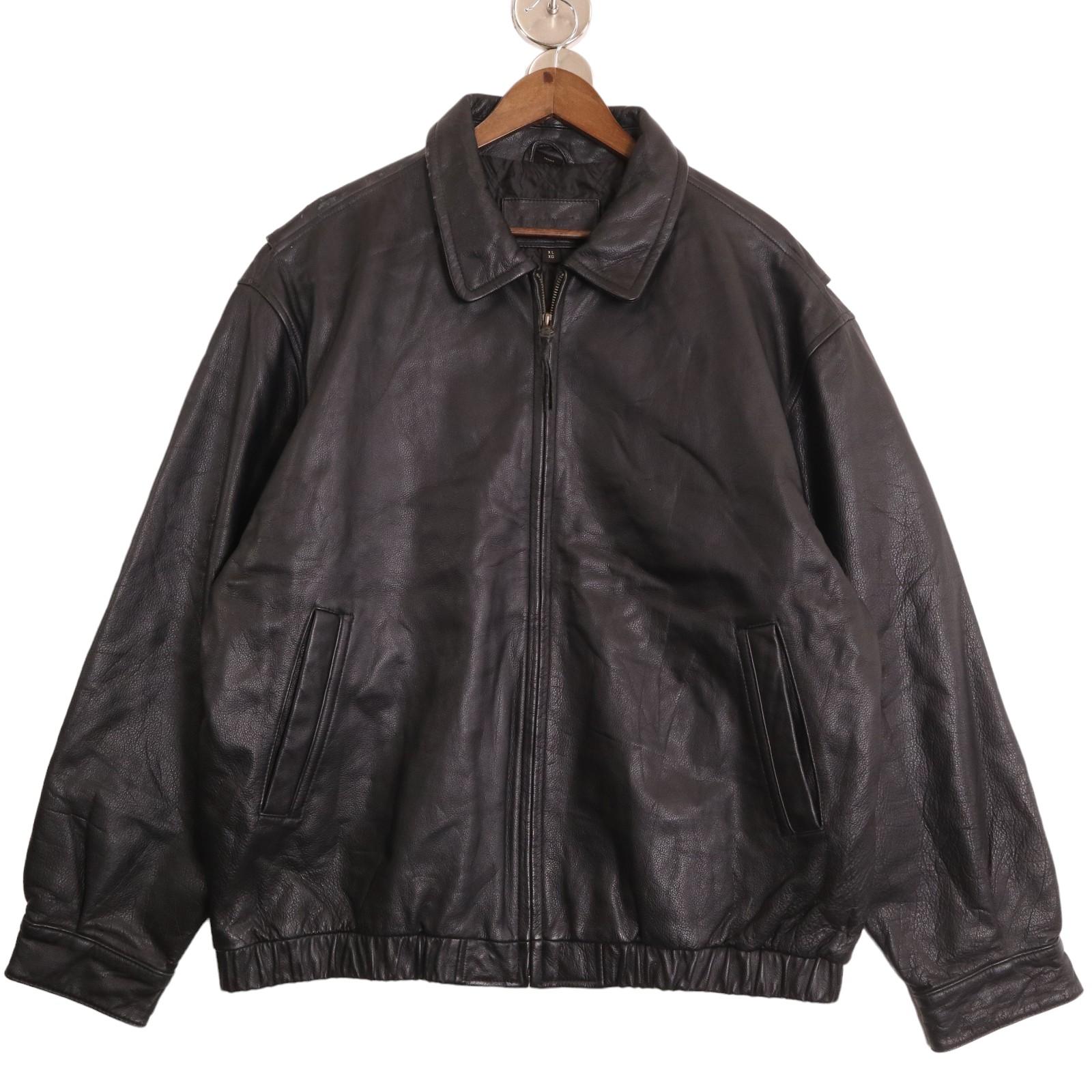 楽天市場】90年代 ST.JOHN'S BAY セントジョンズベイ レザージャケット